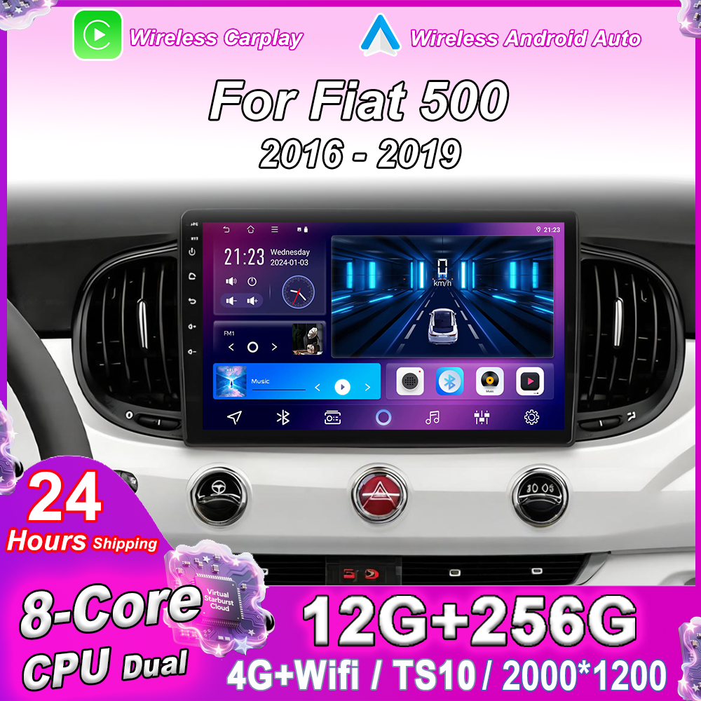 Board Game For 2 Players - Android For Fiat 500 2016-2019 Car
