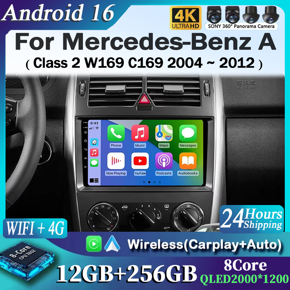 Board Game For 2 Players - For Mercedes-Benz A-Class 2 W169 C169