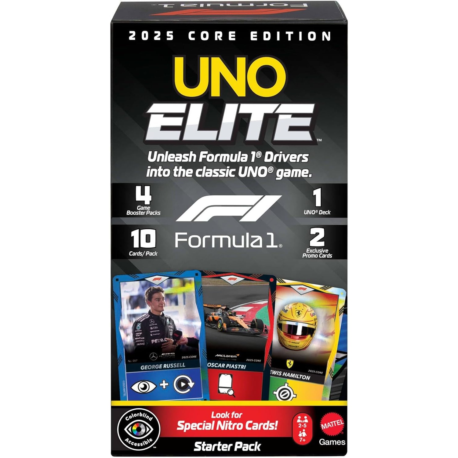 Board Game Uno - Original Mattel UNO Games Elite Formula
