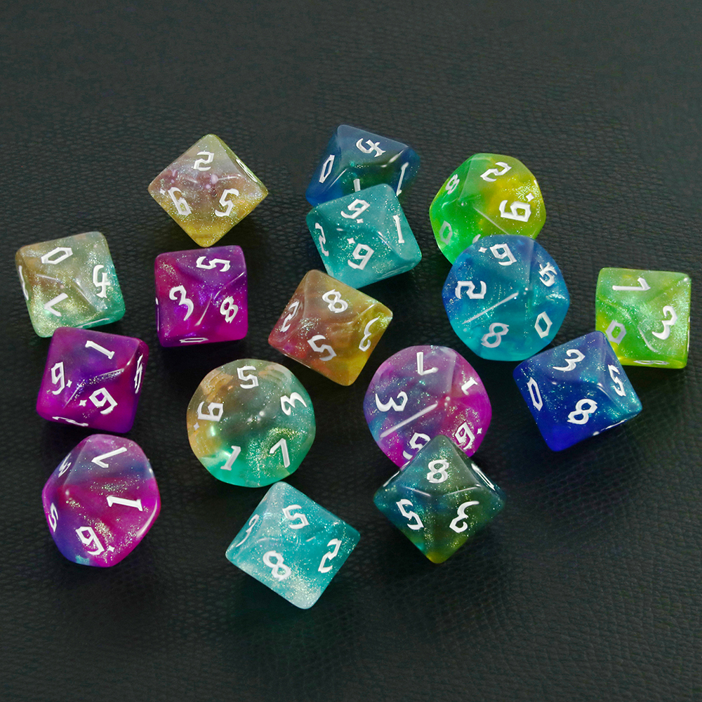Board Game Font - D10 Role Games Dice Role DND