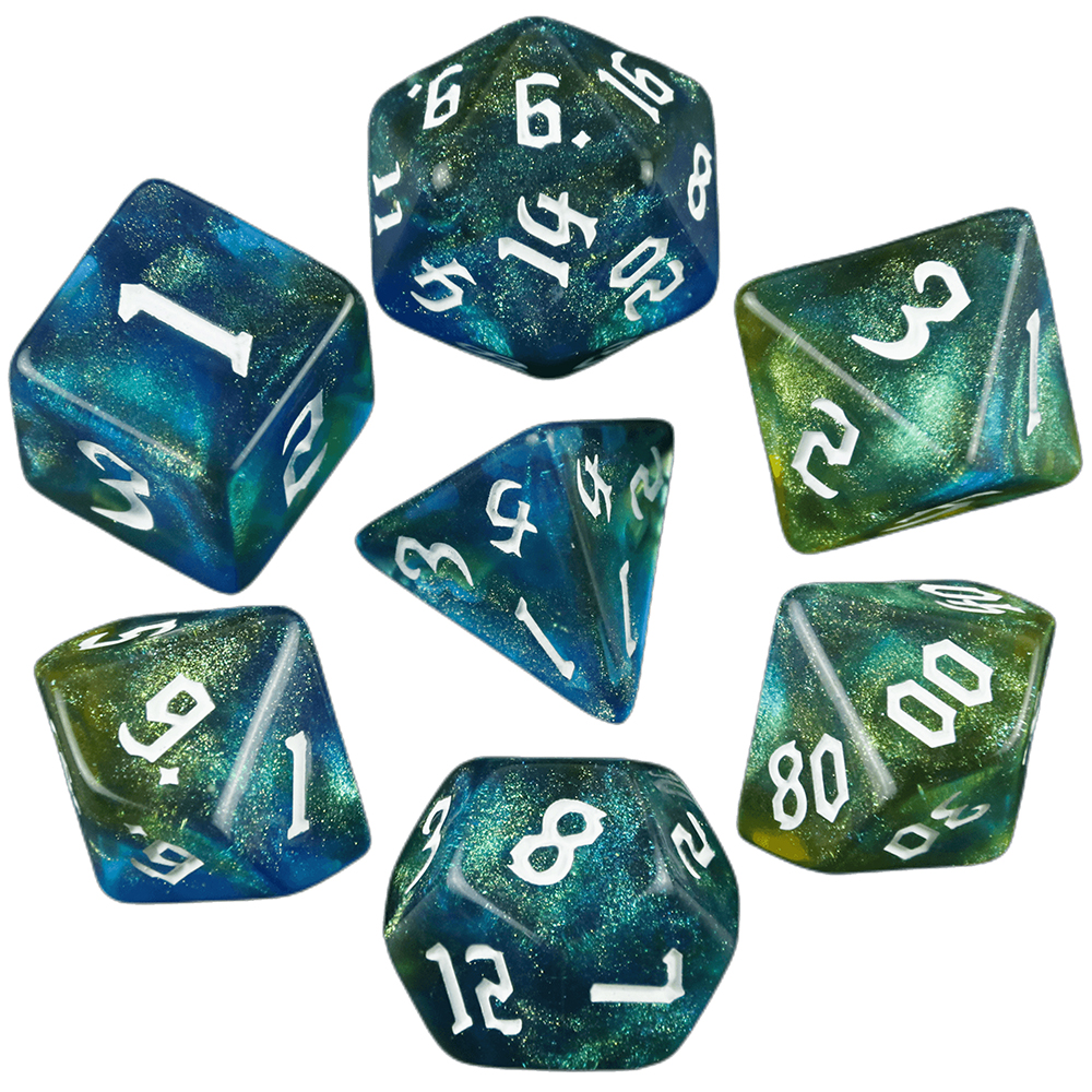 Board Game Font - 7 Pcs of New Double Colors