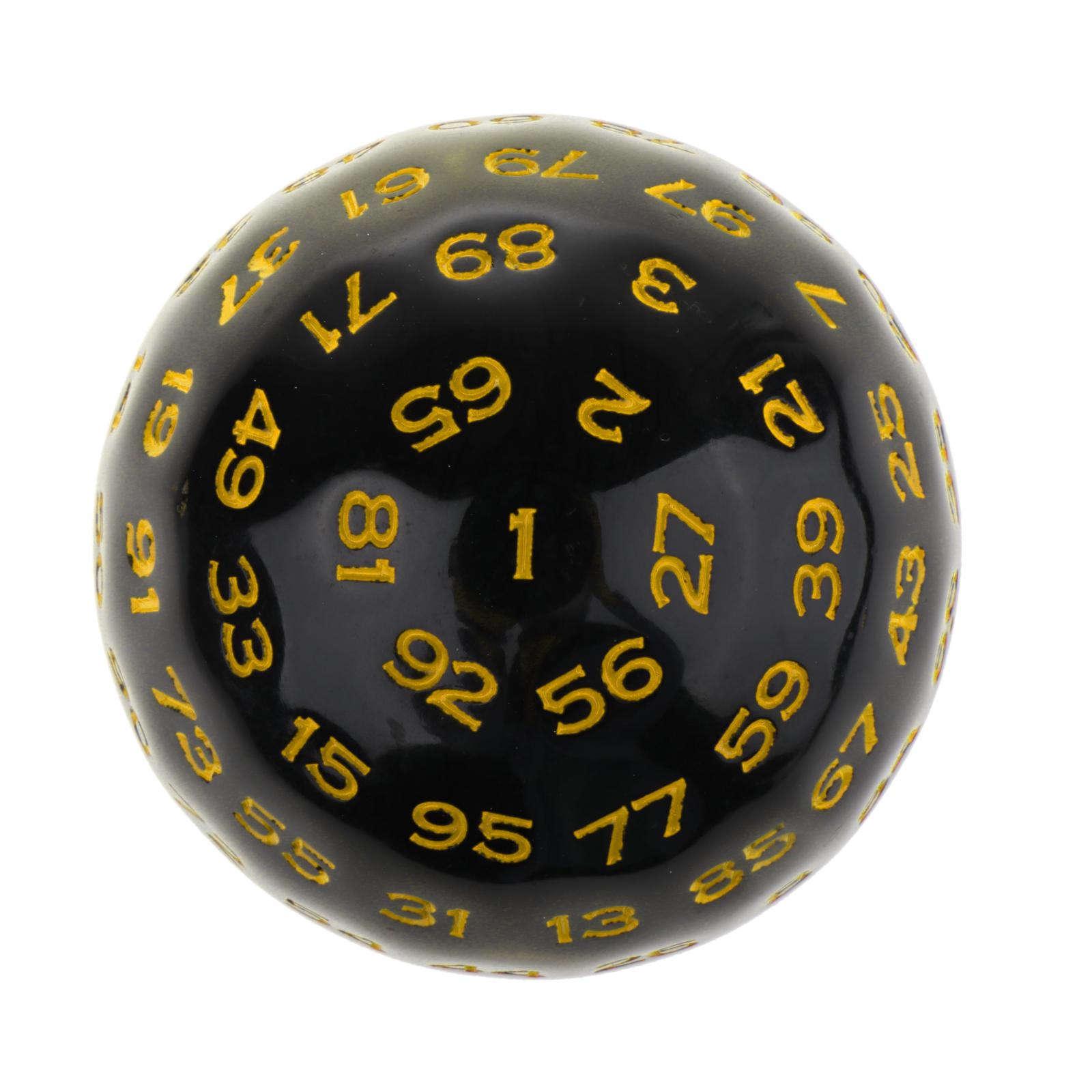 100 Sided Acrylic Dices D100 D – Board Game Roleplay recenzja i cena