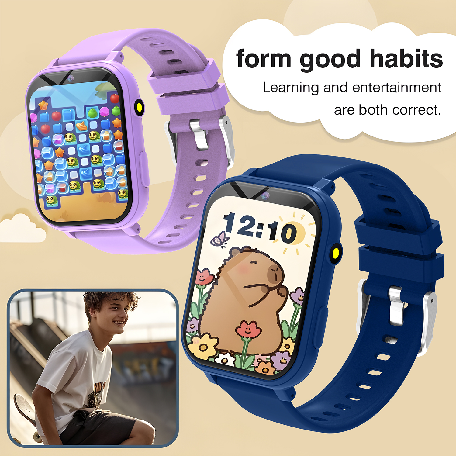 Kids Smart Watch Games Camera  – Board Game Root recenzja i cena