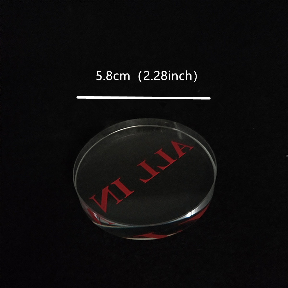 1 Pc Clear Red font Glass ALL  – Board Game Font recenzja i cena