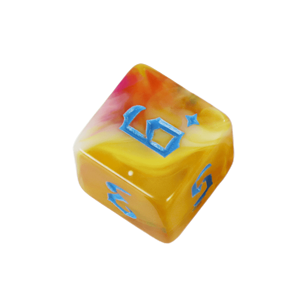 7pcs Board Game Dice Set Retro – Board Game Font recenzja i cena
