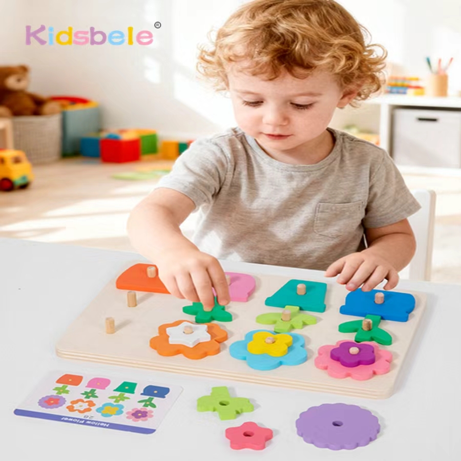 Montessori DIY Wooden Flower P – Board Game History recenzja i cena