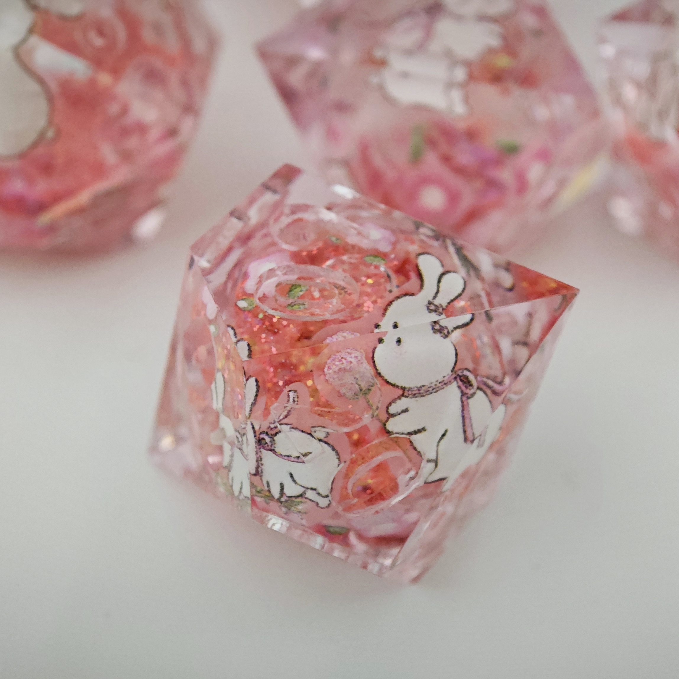 New Design Rose Rabbit DND Dic – Board Game Font recenzja i cena