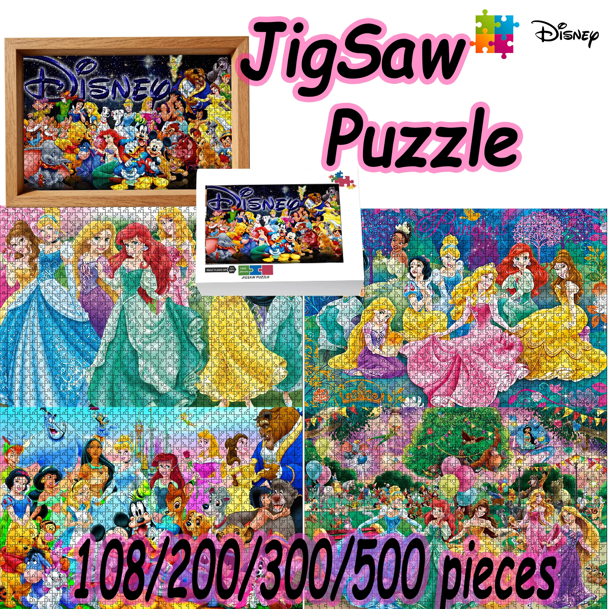 Disney Princess Puzzle 108/200 – Board Game Fun recenzja i cena