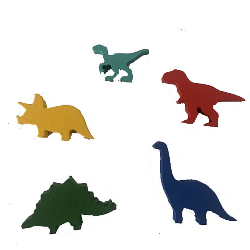 5 Pcs/set Wooden Dinosaur Boar – Board Game Root recenzja i cena