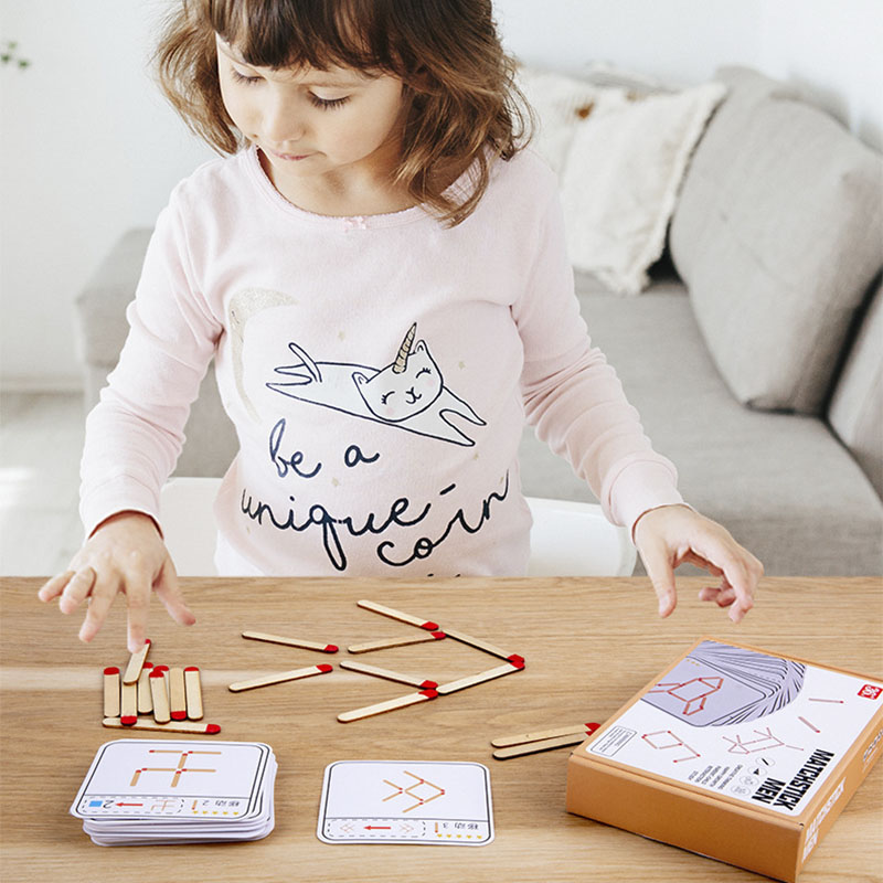 Montessori Matches Puzzles Gam – Board Game Fun recenzja i cena