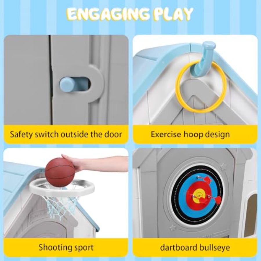 Playhouse with Basketball Hoop – Board Game Roleplay recenzja i cena