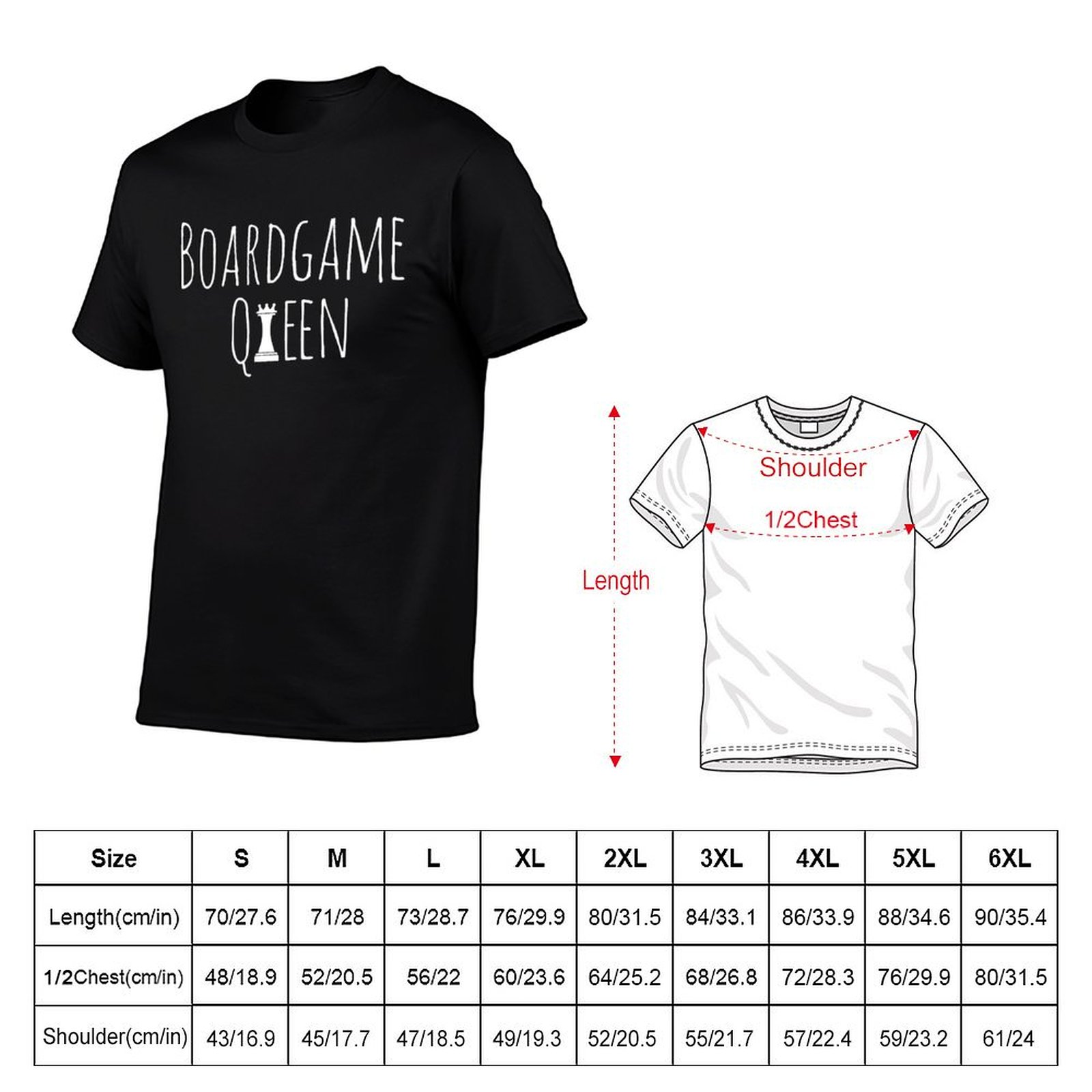 Boardgame Queen T-Shirt t shir – Board Game Queen recenzja i cena