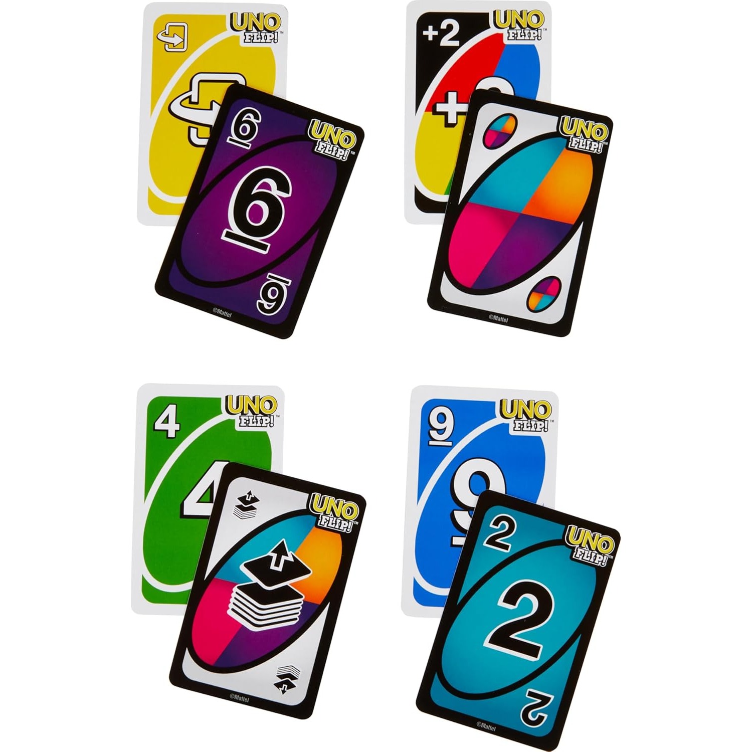 100% Original Mattel UNO Flip  – Board Game Uno recenzja i cena