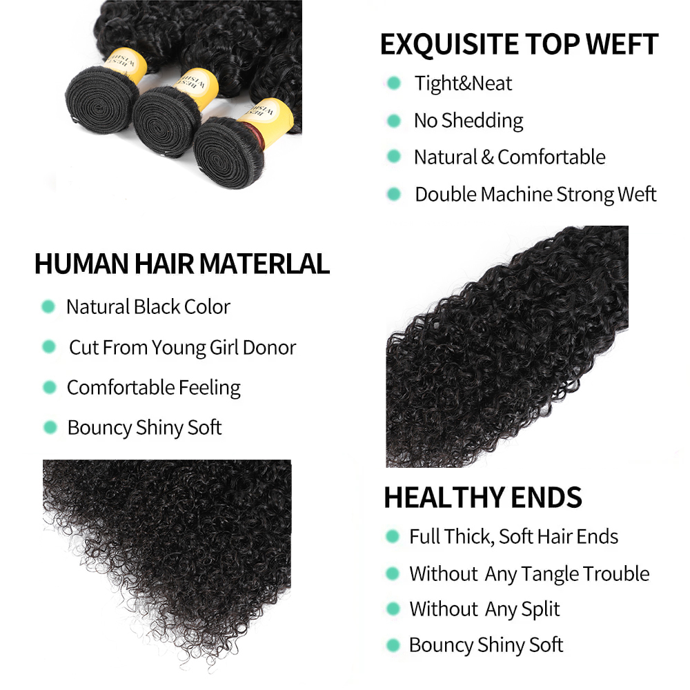 12A Kinky Curly Hair Bundles 1 – Board Game Queen recenzja i cena