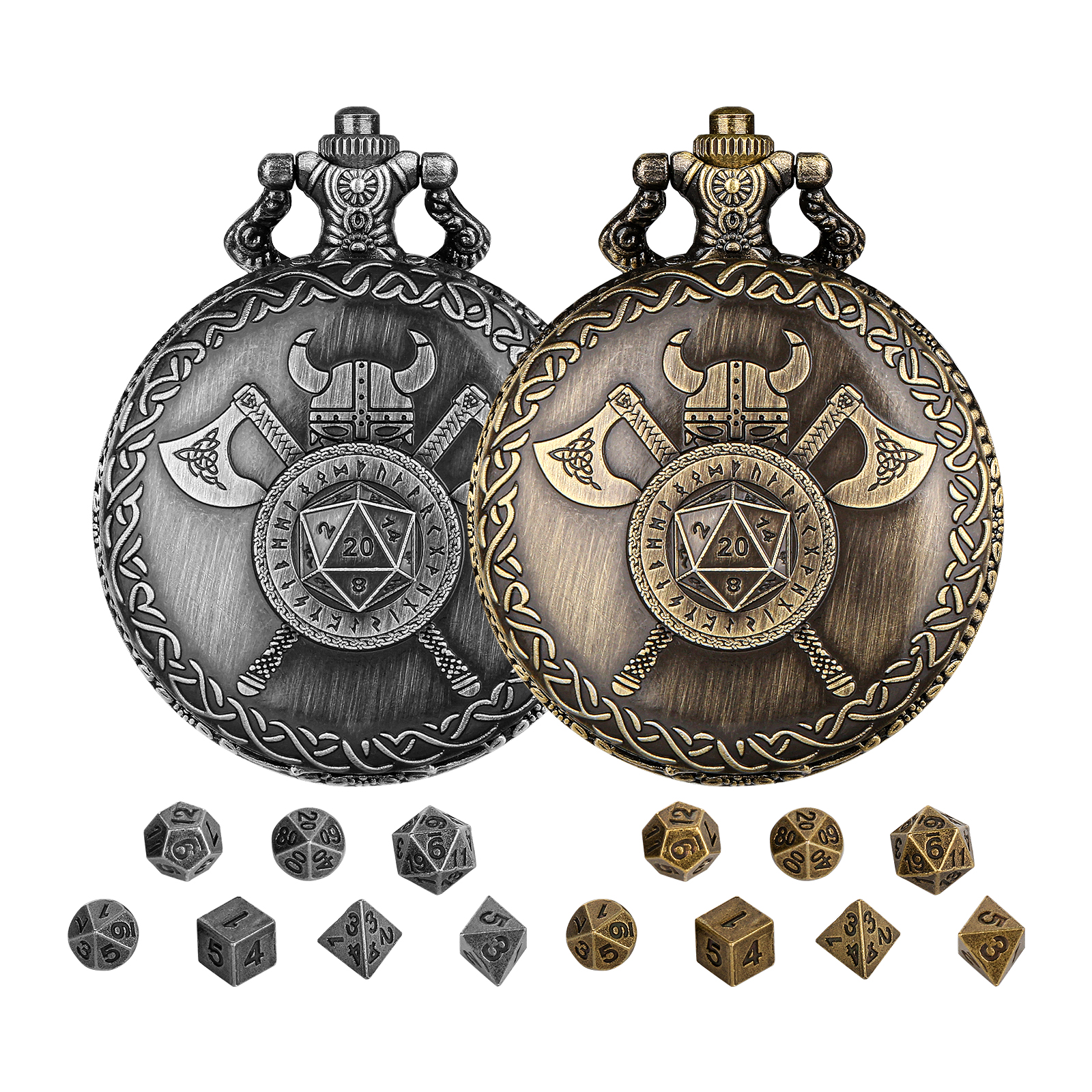 YISUYA Double Axe Pocket Watch – Board Game Roleplay recenzja i cena