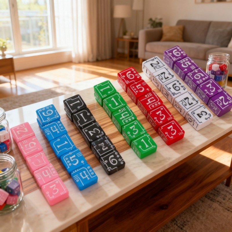 D6 Mechanical Style Polyhedral – Board Game Font recenzja i cena
