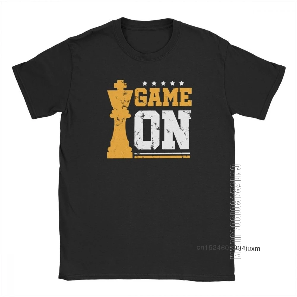 Cool Chess Game On T-Shirt Men – Board Game Queen recenzja i cena