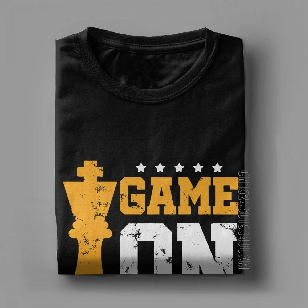 Cool Chess Game On T-Shirt Men – Board Game Queen recenzja i cena
