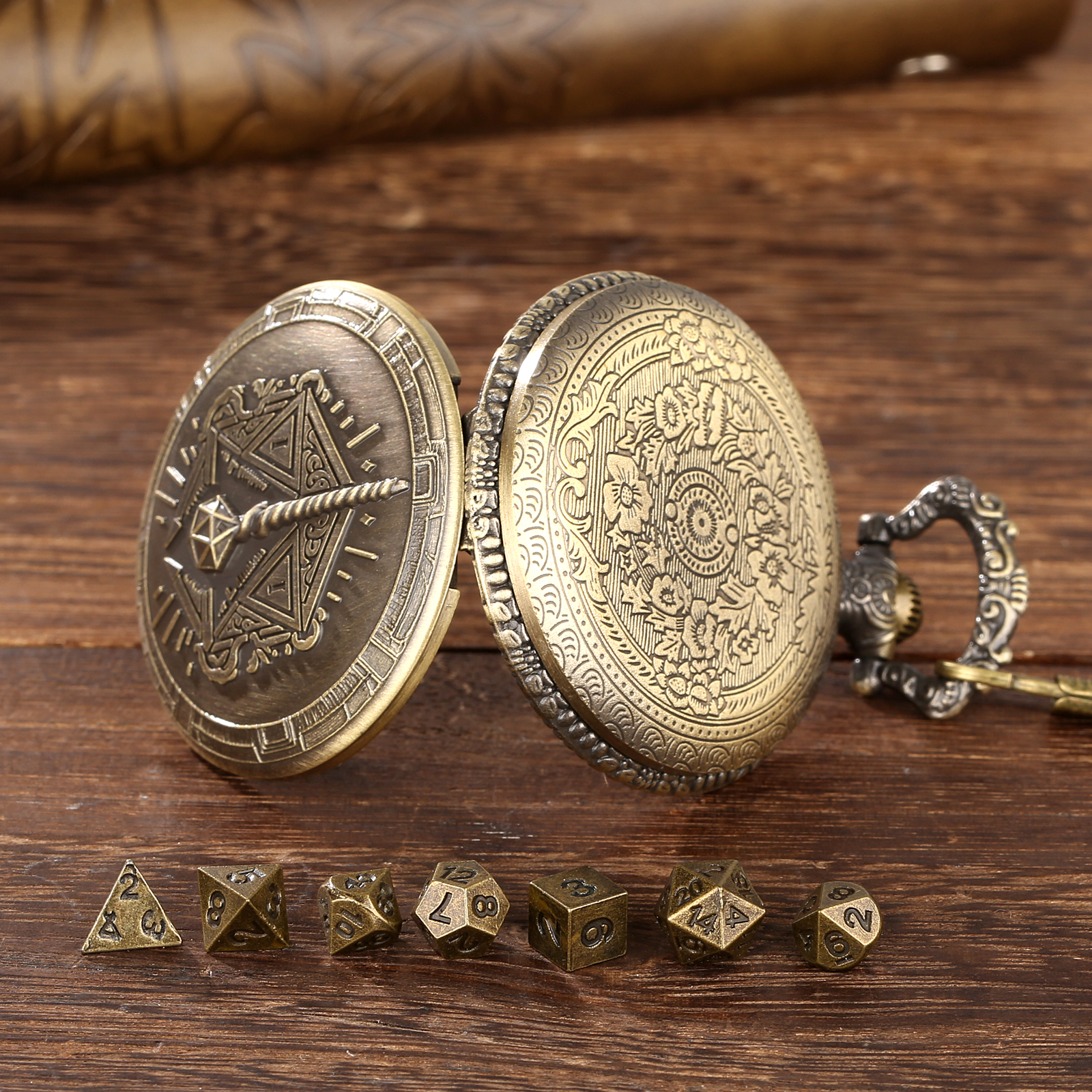 YISUYA Wizard Pocket Watch Cas – Board Game Roleplay recenzja i cena
