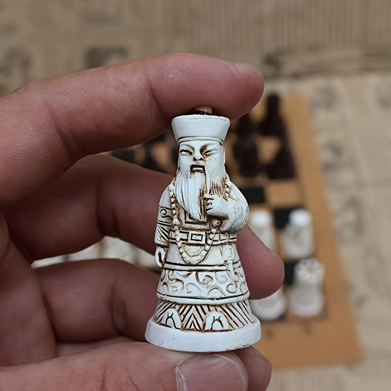 Vintage Chess Set PU Leather B – Board Game Vintage recenzja i cena