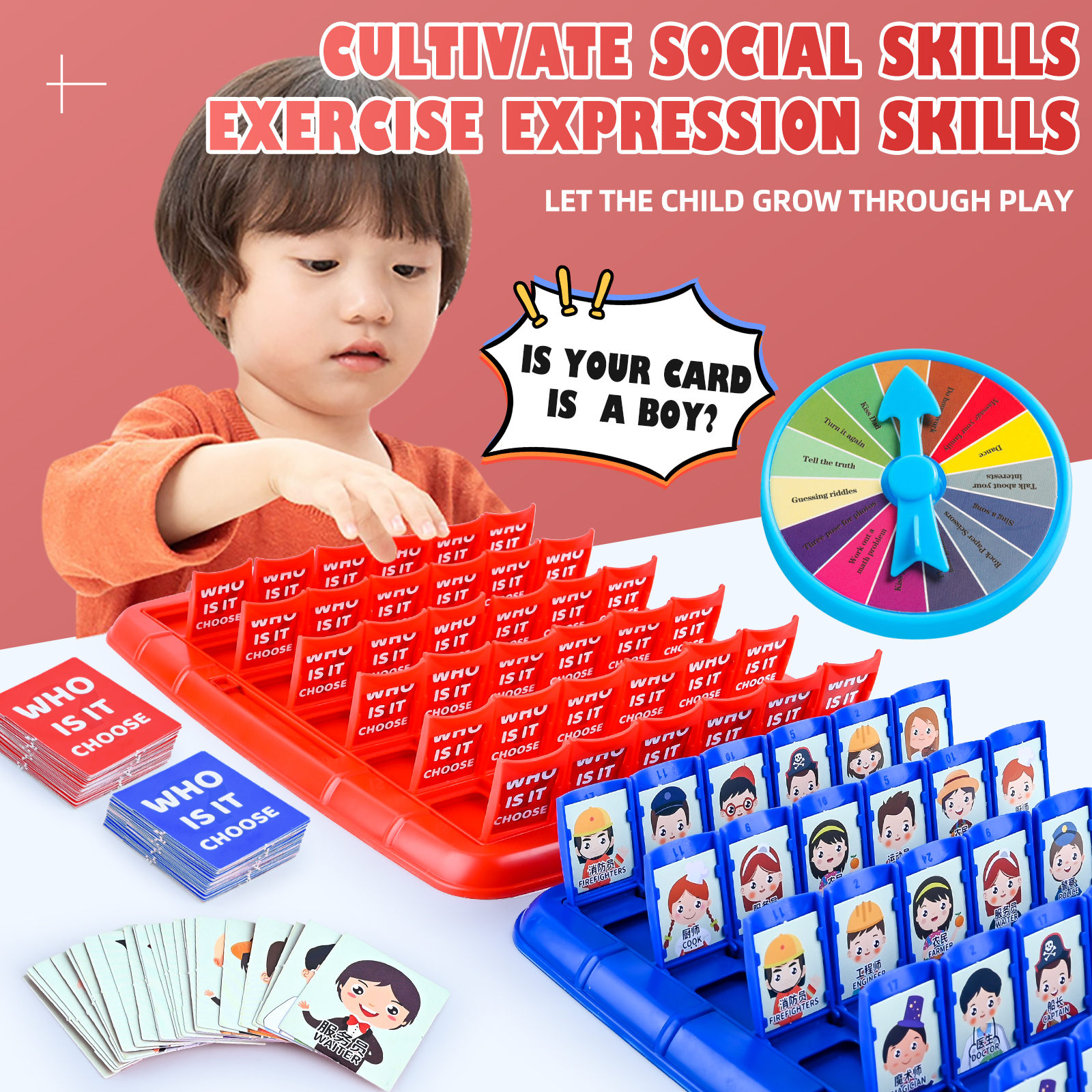 Guess Who I Am, Children'S Puz – Board Game History recenzja i cena