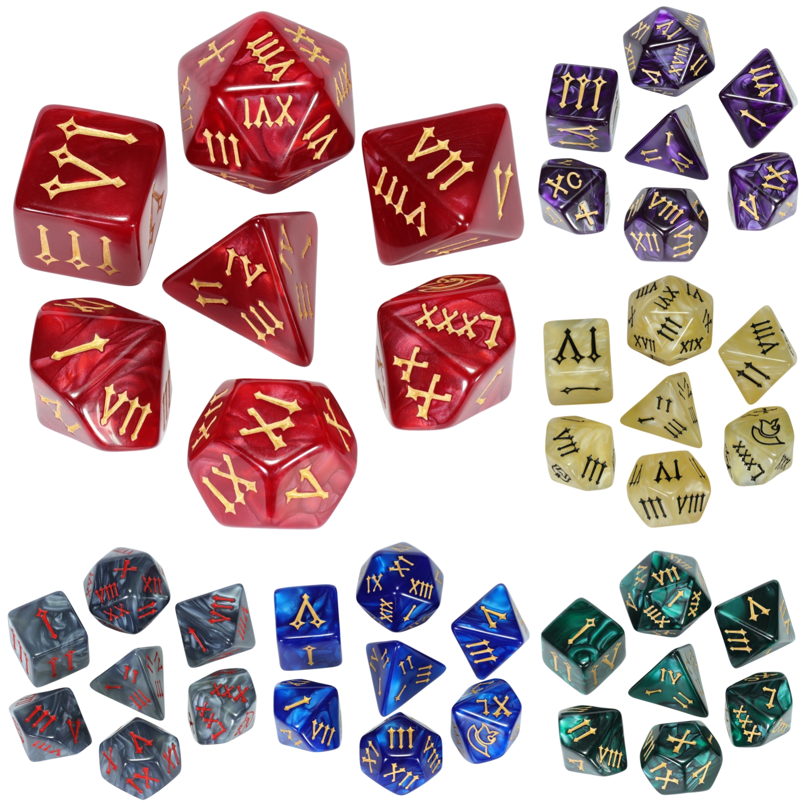 Roman Font Dice Polyhedral Dic – Board Game Font recenzja i cena