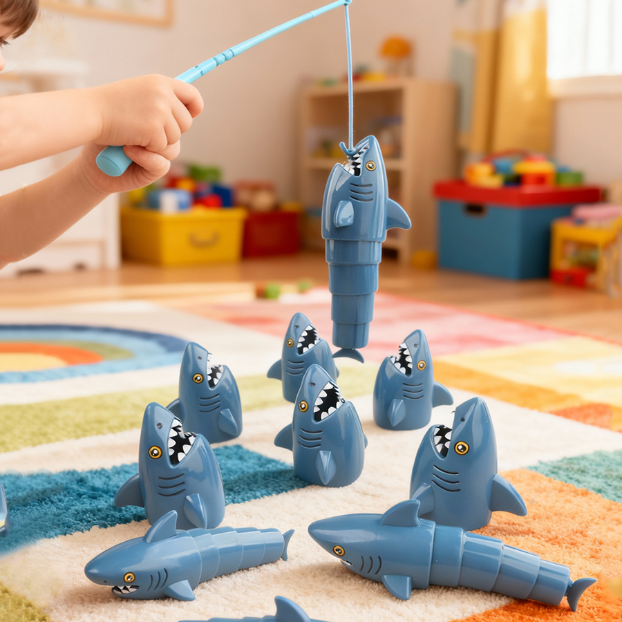 Popular Shark Style Fishing Bo – Board Game Fun recenzja i cena