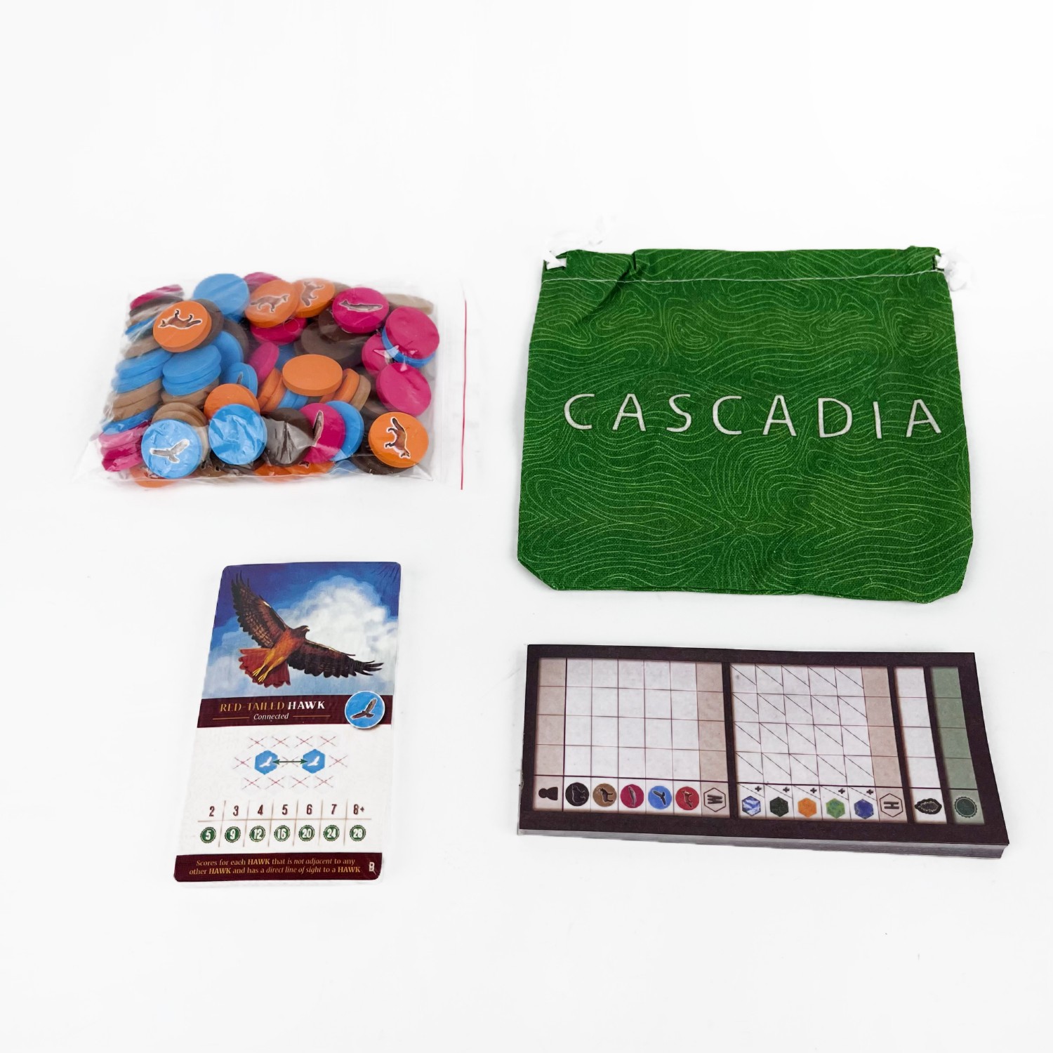 1-4 Players Cascadia Boardgame – Board Game Fun recenzja i cena