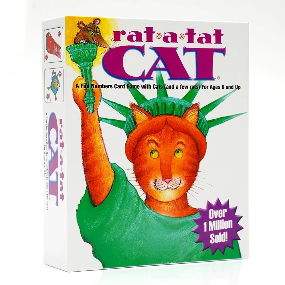 Rat A Tat Cat Fun Numbers Card – Board Game Fun recenzja i cena