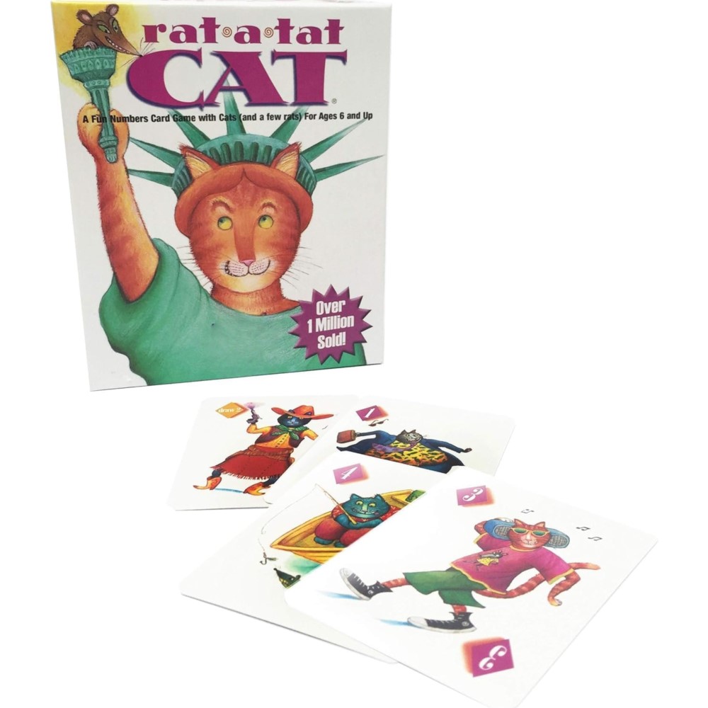Rat A Tat Cat Fun Numbers Card – Board Game Fun recenzja i cena
