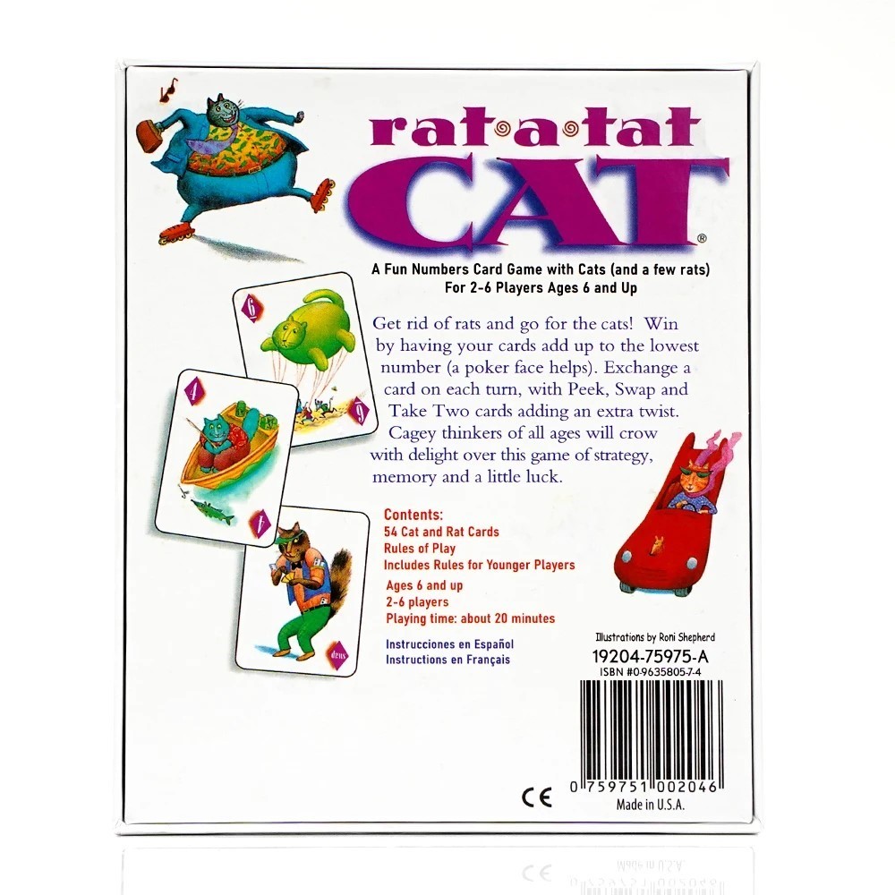 Rat A Tat Cat Fun Numbers Card – Board Game Fun recenzja i cena