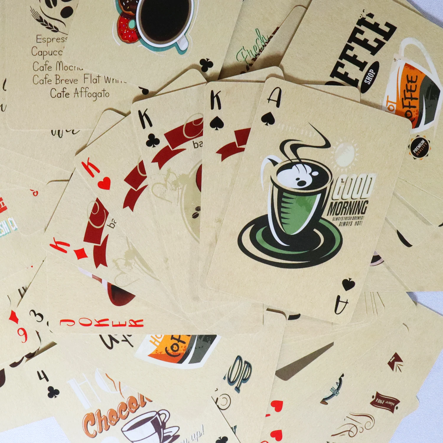 Coffee Paper Playing Cards Vin – Board Game Vintage recenzja i cena