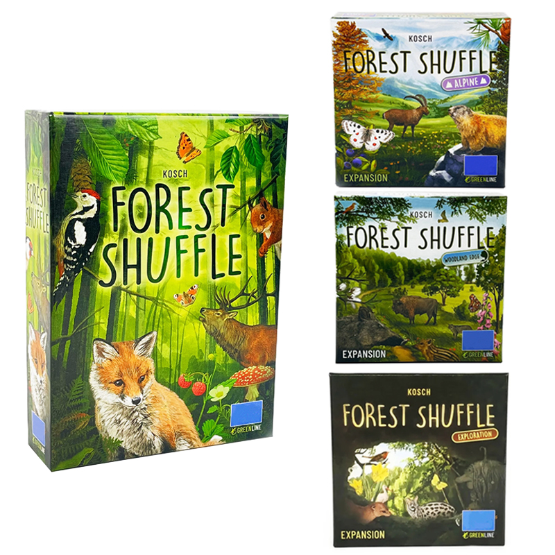 Forest Shuffle Board Game - Cl – Board Game Root recenzja i cena