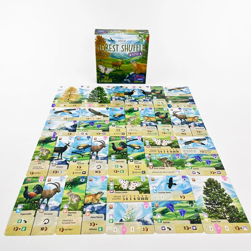 Forest Shuffle Board Game - Cl – Board Game Root recenzja i cena