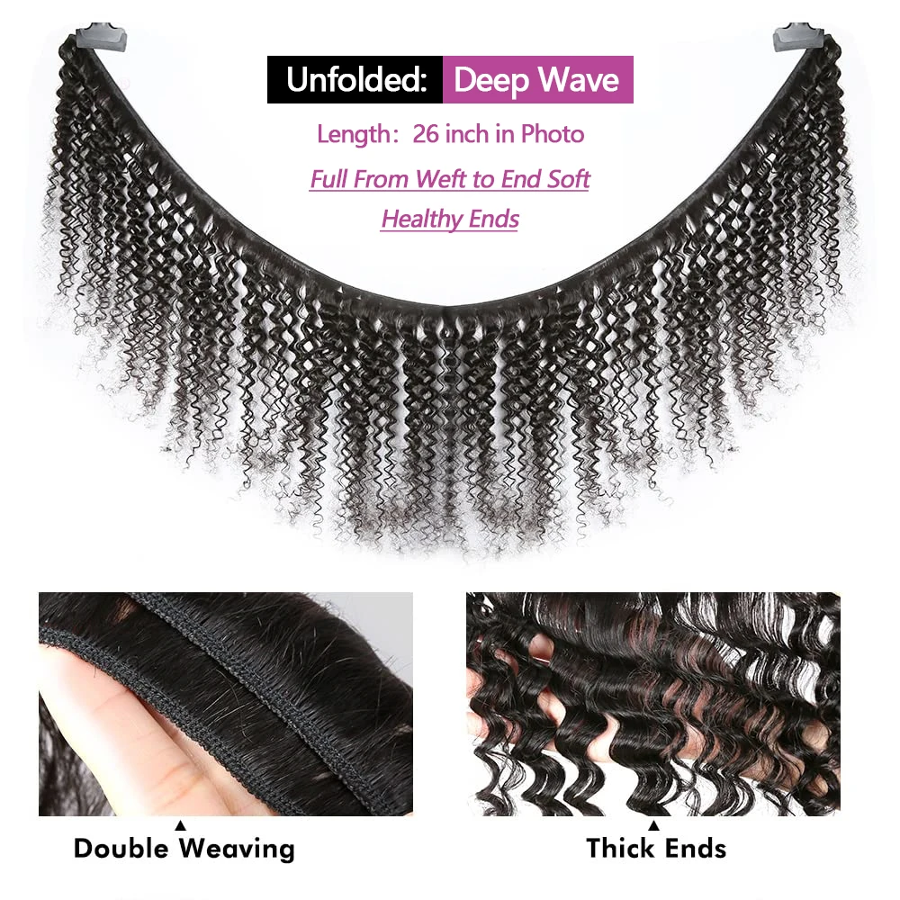 Queenlike Deep Wave Human Hair – Board Game Queen recenzja i cena