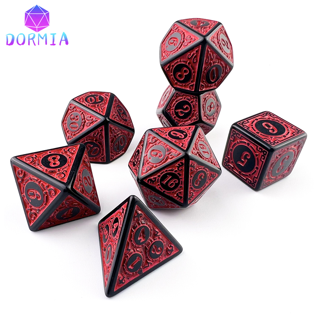 Dice Games TRPG DND Dice Set M – Board Game Font recenzja i cena