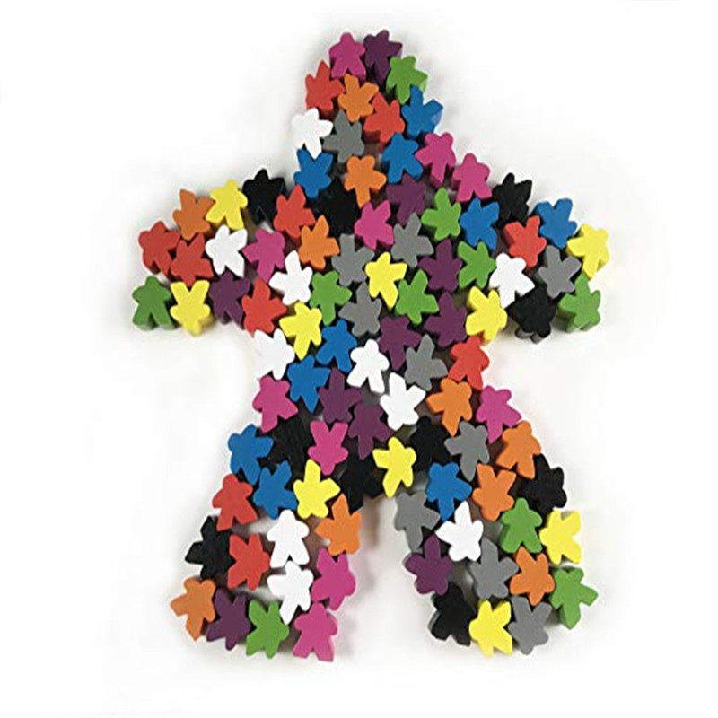 14PCS Wooden Humanoid Meeples  – Board Game Root recenzja i cena