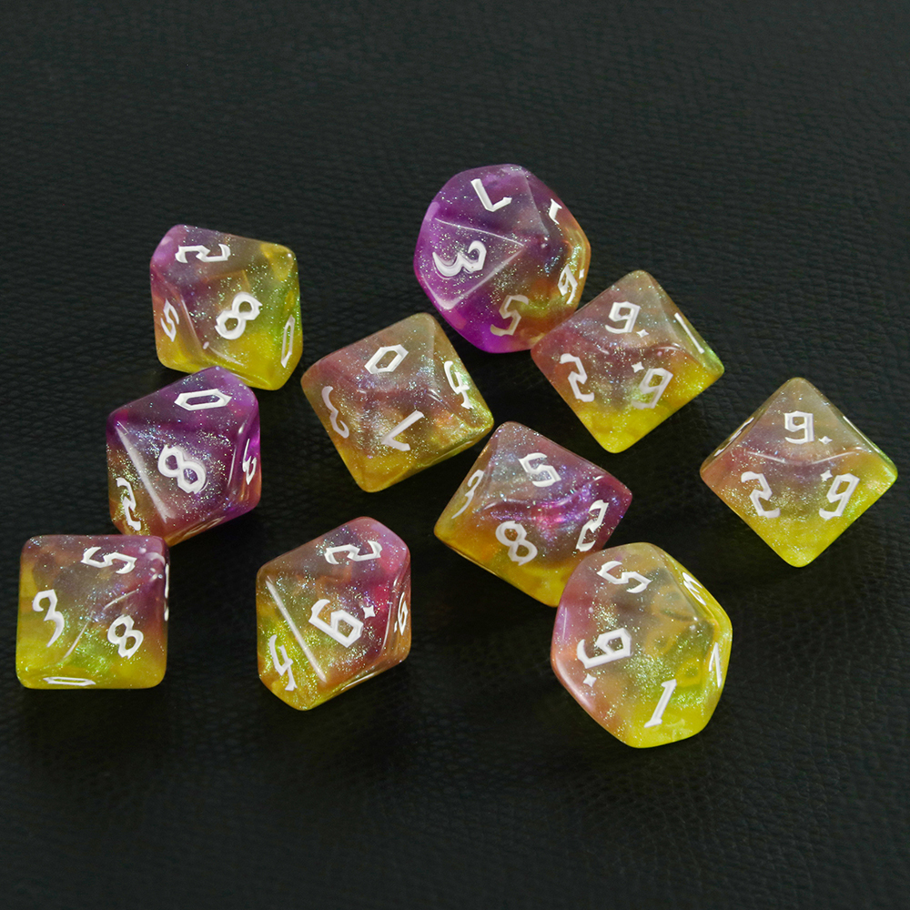 D10 Role Games Dice Role DND D – Board Game Font recenzja i cena