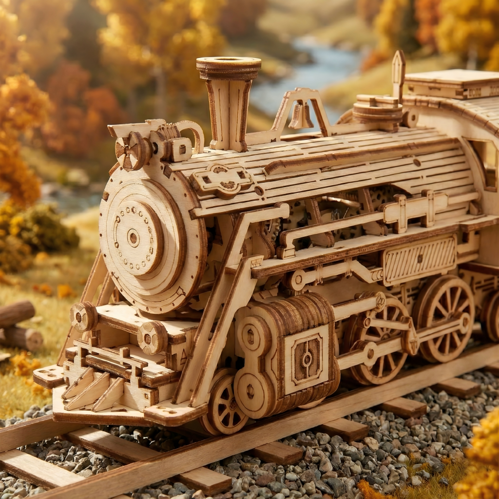 OUZEY 3D Wooden Constructor ar – Board Game Vintage recenzja i cena