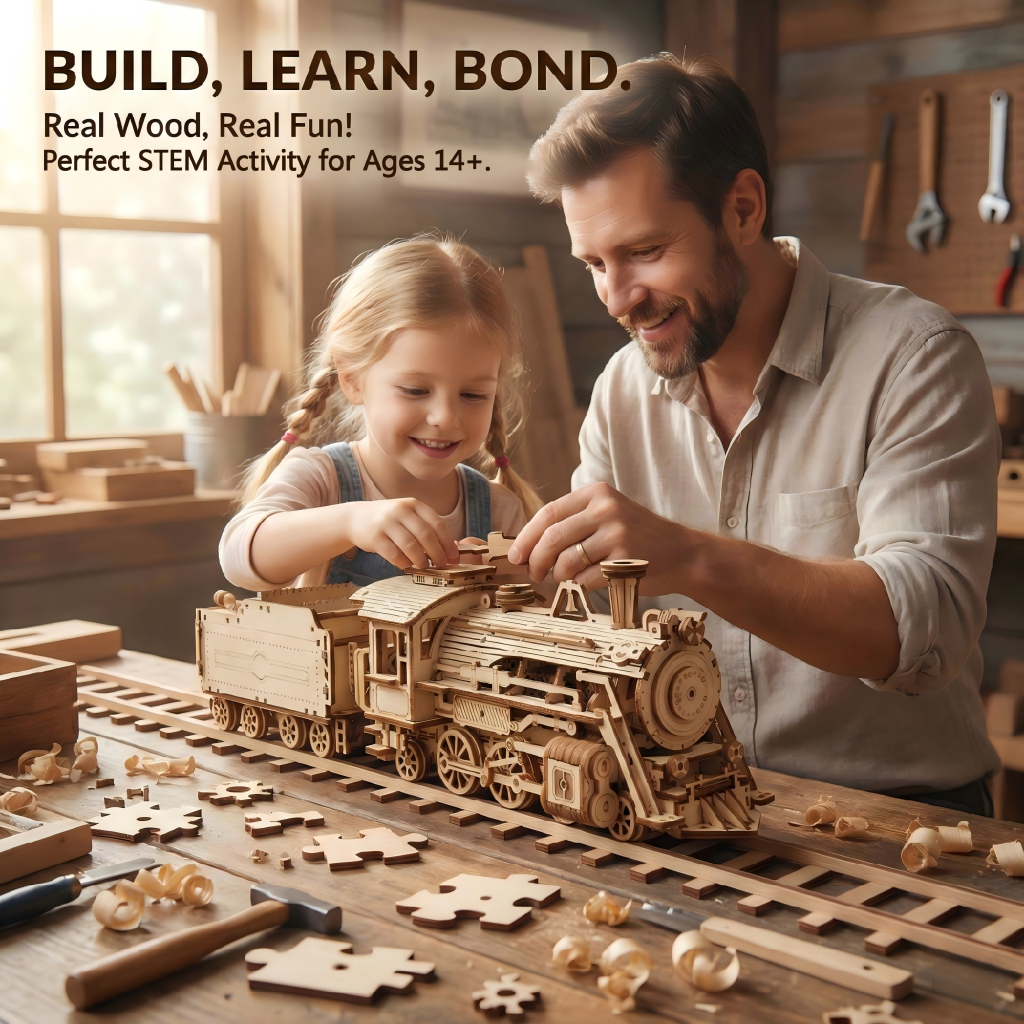 OUZEY 3D Wooden Constructor ar – Board Game Vintage recenzja i cena