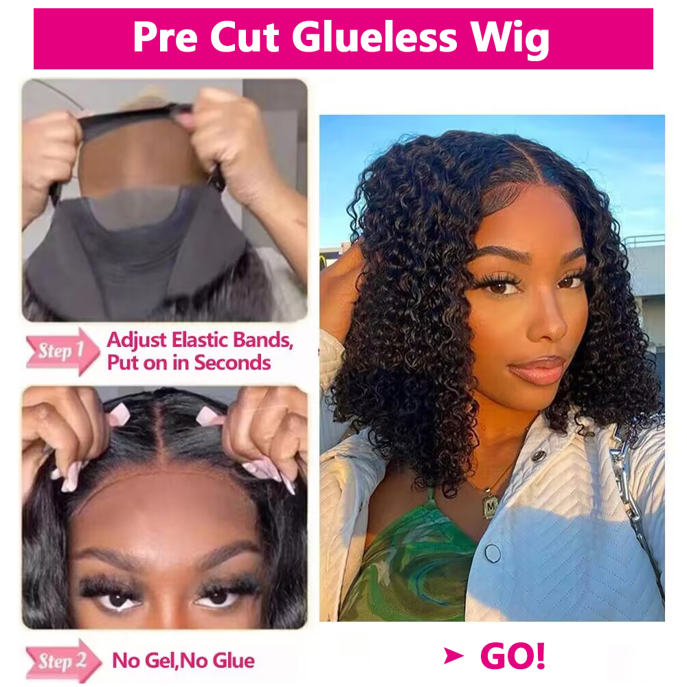4x4 Glueless Wig BoB Human Hai – Board Game Queen recenzja i cena