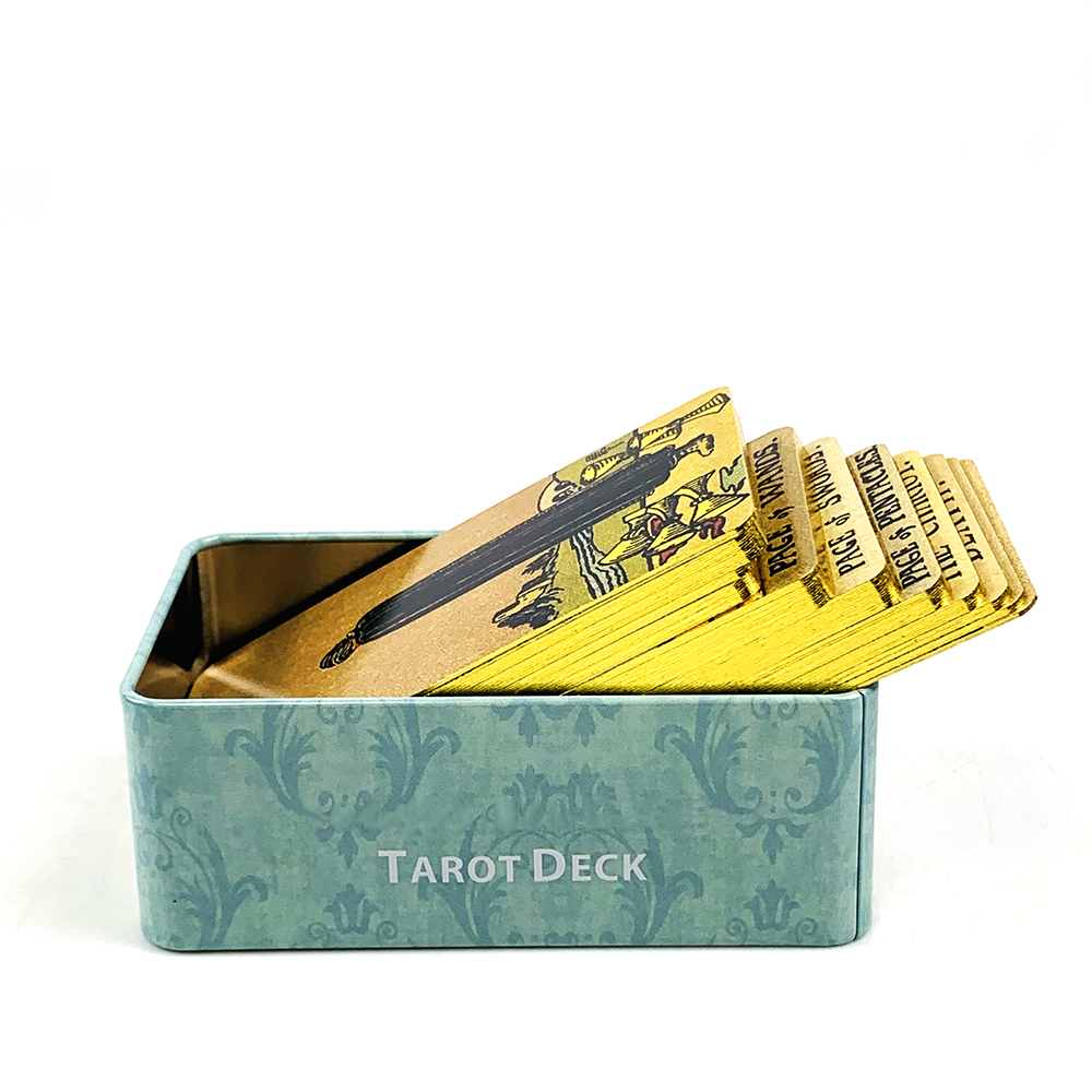 Metal Box Gilded Edition Tarot – Board Game Uno recenzja i cena