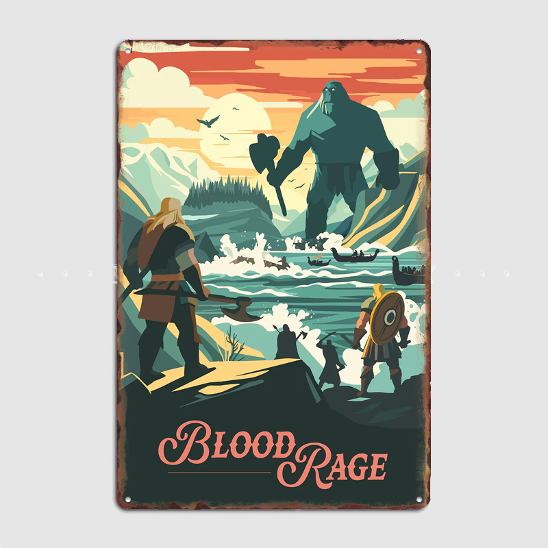 Blood Rage Board Game Inspired – Board Game Vintage recenzja i cena