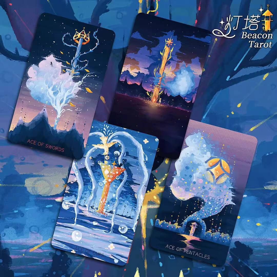 New Lighthouse Tarot Cards Aes – Board Game Queen recenzja i cena