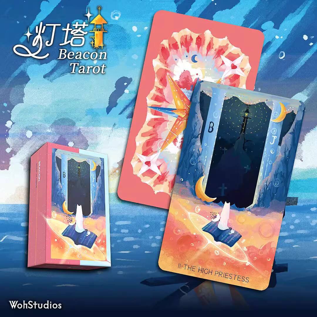 New Lighthouse Tarot Cards Aes – Board Game Queen recenzja i cena