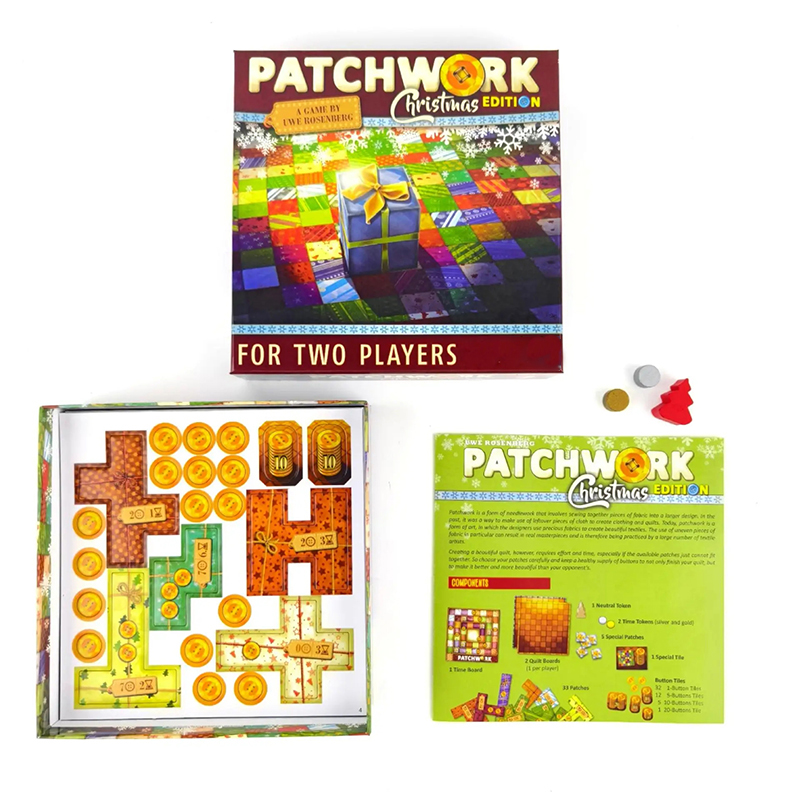 New Patchwork Christmas Board  – Board Game Root recenzja i cena