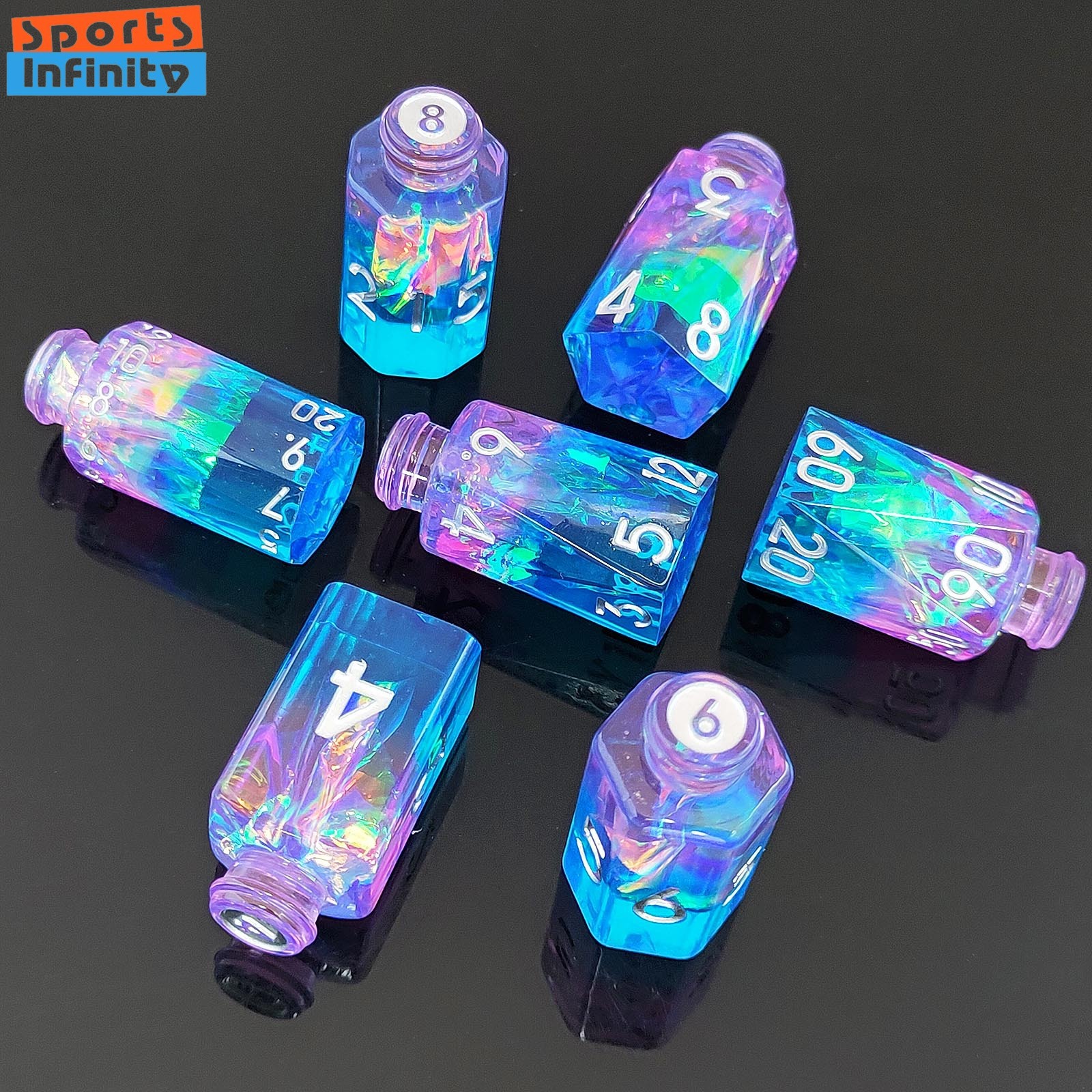7pcs/set Resin Medicine Bottle – Board Game Roleplay recenzja i cena