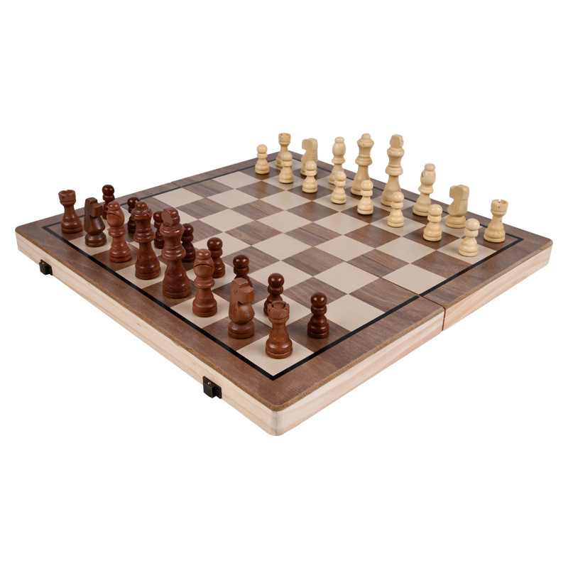 Wooden 2-in-1 Magnetic Chess S – Board Game Queen recenzja i cena