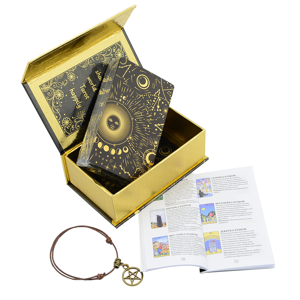 Gold Foil Tarot 12x7cm Russian – Board Game Uno recenzja i cena