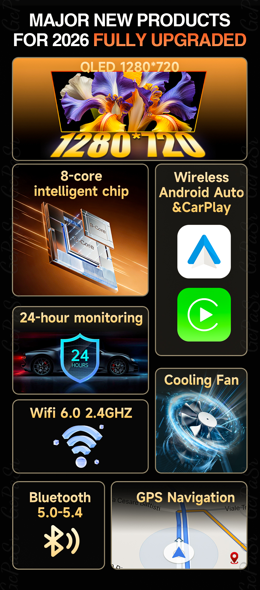 Android 16 Carplay Car Stereo  – Board Game For 2 Players recenzja i cena